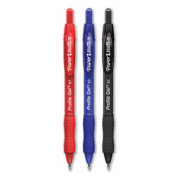 Paper Mate® Profile Gel Pen, Retractable, Medium 0.7 Mm, Assorted Ink And Barrel Colors, 36-pack freeshipping - TVN Wholesale